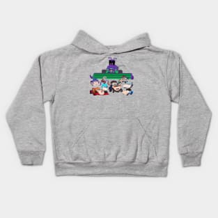 Evangelion Cars Kids Hoodie